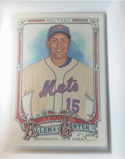 2025 Topps Allen & Ginter #153 Carlos Beltrán — front