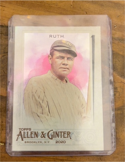 2020 Topps Allen & Ginter #31 Babe Ruth — front