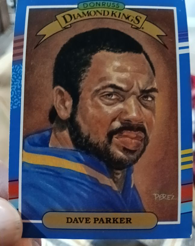1991 Donruss Diamond Kings #6 Dave Parker — front
