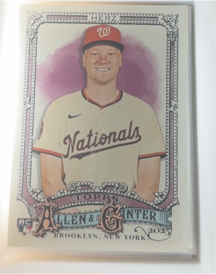 2025 Topps Allen & Ginter #237 DJ Herz — front