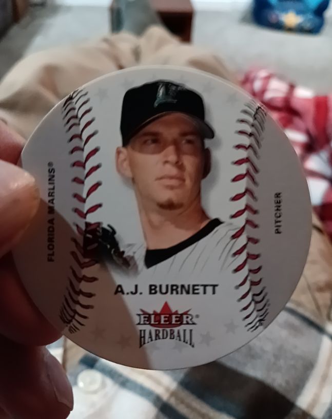 2003 Fleer Hardball #135 A.J. Burnett — front