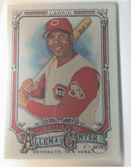 2025 Topps Allen & Ginter #315 Barry Larkin — front