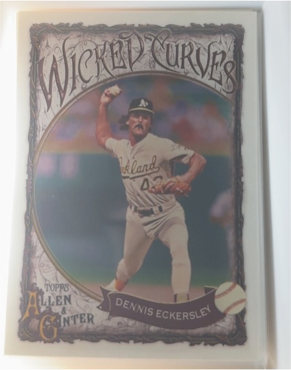 2025 Topps Allen & Ginter #WC-20 Dennis Eckersley Wicked Curves — front