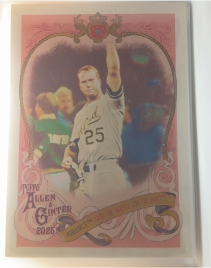 2025 Topps Allen & Ginter #SV-26 Mark McGwire — front
