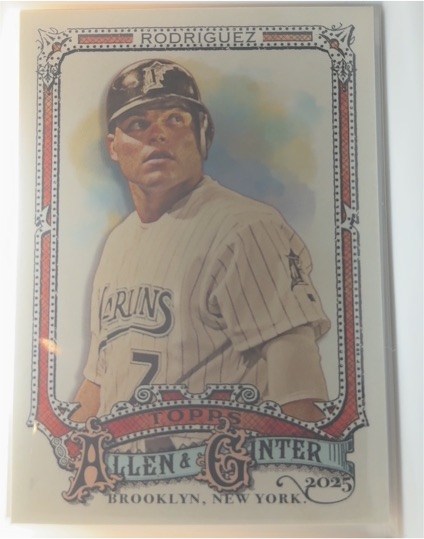 2025 Topps Allen & Ginter #309 Ivan Rodriguez — front