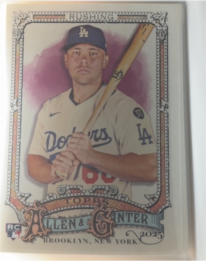 2025 Topps Allen & Ginter #200 Dalton Rushing — front