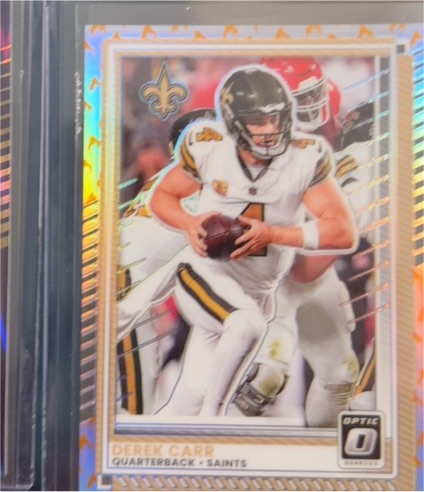 2025 Panini Donruss Optic #53 Derek Carr — front