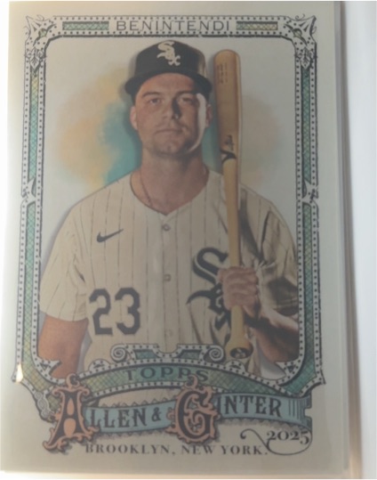 2025 Topps Allen & Ginter #193 Andrew Benintendi — front