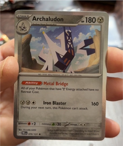 2024 Pokémon #070 Archaludon — front
