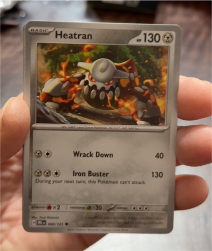 2022 Pokémon #068 Heatran — front