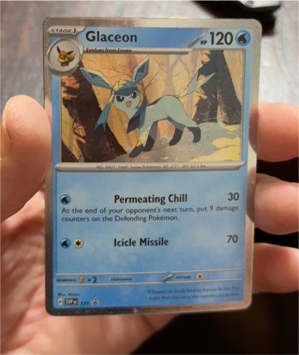 2025 Black Star Promo #171 Glaceon — front