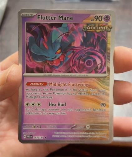 2023 Pokémon #043 Flutter Mane — front