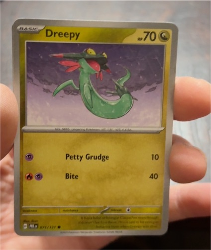 2024 Pokémon Scarlet & Violet Prismatic Evolutions #071 Dreepy — front