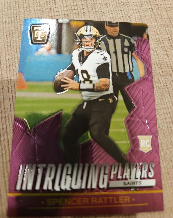 2024 Panini Totally Certified #18 Spencer Rattler Intriguing Players — front