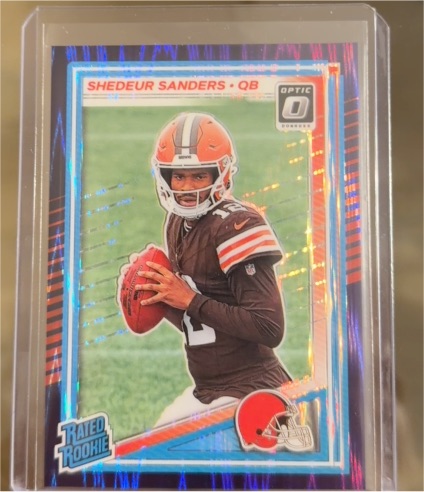 2025 Panini Donruss Optic #203 Shedeur Sanders — front