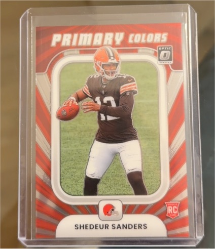 2025 Panini Donruss Optic #19 Shedeur Sanders — front