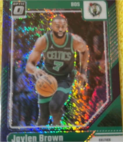2024-25 Donruss Optic #206 Jaylen Brown — front