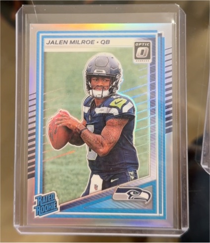 2025 Panini Donruss Optic #307 Jalen Milroe — front