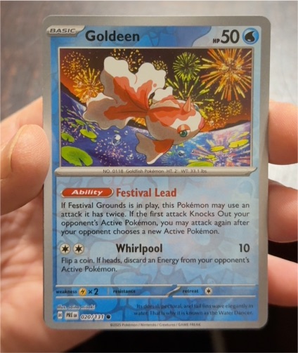 2023 Pokémon SV06: Twilight Masquerade #044 Goldeen — front