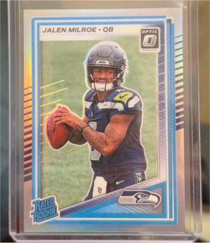 2025 Donruss Optic #253 Jalen Milroe — front