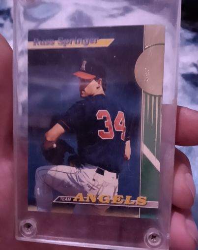 1993 Topps Stadium Club #24 Russ Springer — front