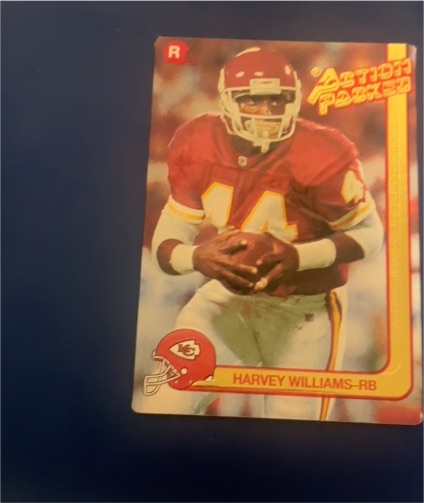 1991 Action Packed #16 Harvey Williams — front