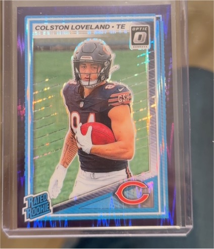 2025 Panini Donruss Optic #204 Colston Loveland — front