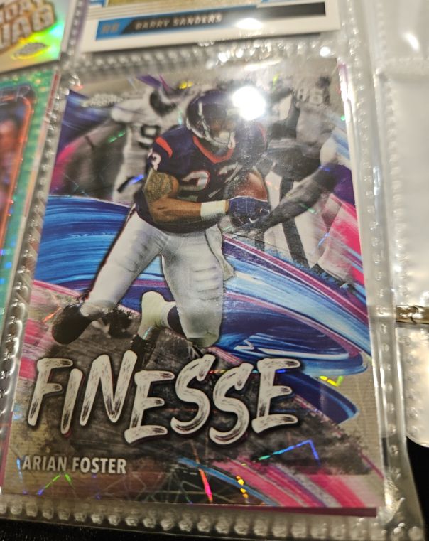 2024 Topps Chrome #F-17 Arian Foster — front