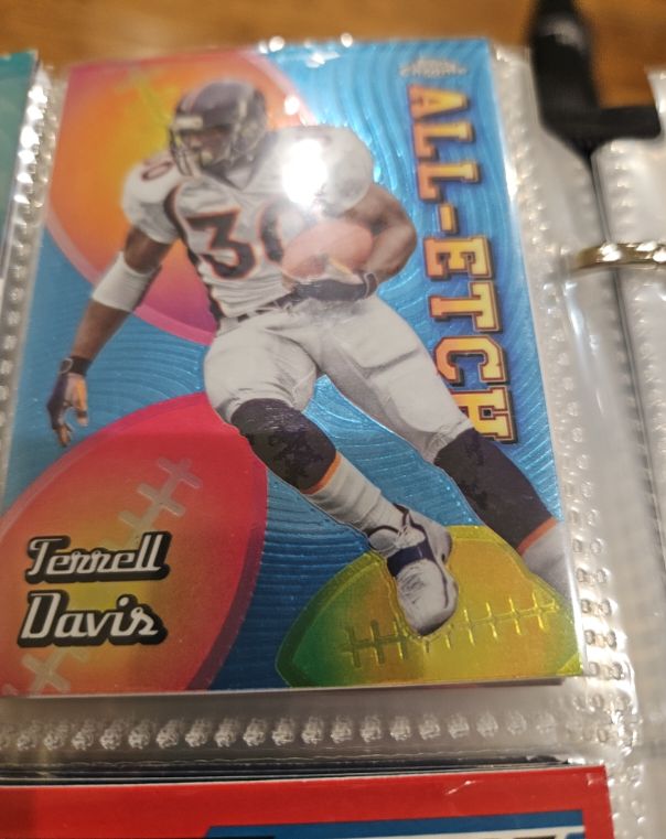 2024 Topps Chrome #CAE-TD Terrell Davis All-Etch — front