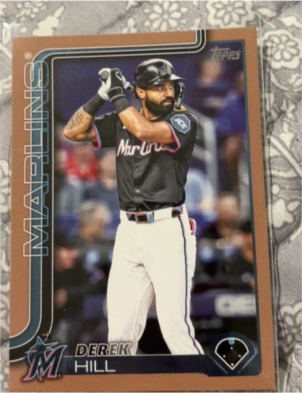 2025 Topps Update #US305 Derek Hill — front