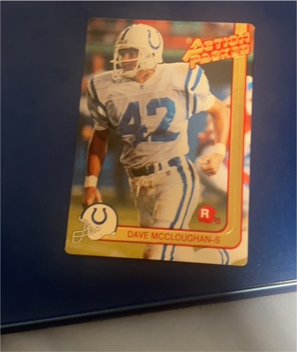 1991 Action Packed #R Dave McCloughan — front