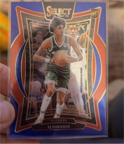2024-25 Panini Select #67 AJ Johnson — front