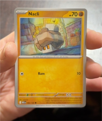 2023 Pokémon Mega Evolution #082 Nacli — front