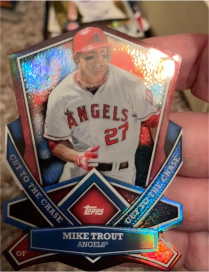 2013 Topps #CTC-1 Mike Trout Cut to the Chase — front