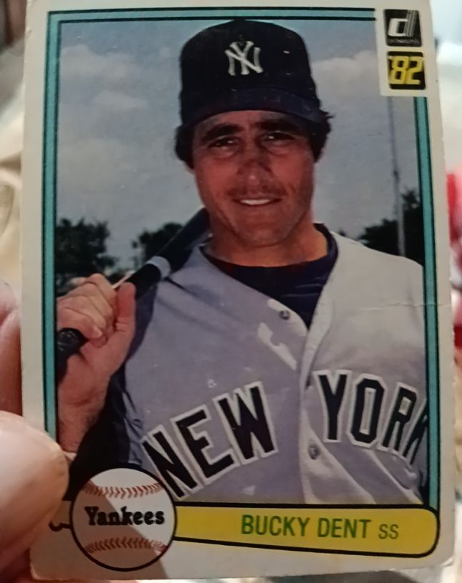 1982 Donruss #209 Bucky Dent — front