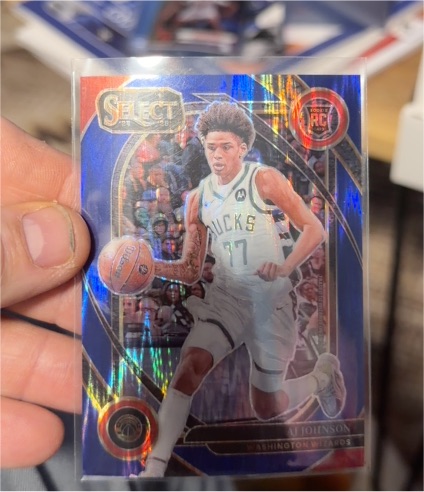 2024-25 Panini Select #300 AJ Johnson — front