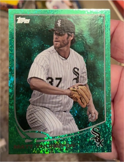 2013 Topps Emerald #292 Matt Thornton — front