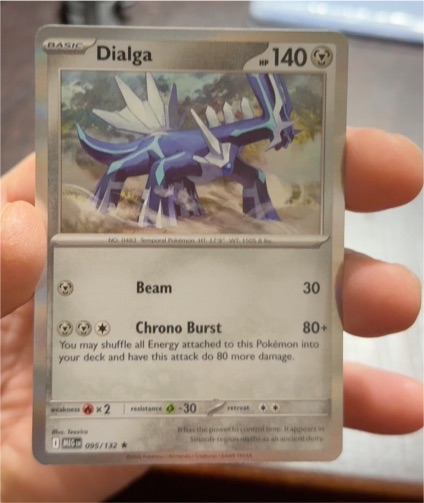 2025 Pokémon Mega Evolution #095 Dialga — front