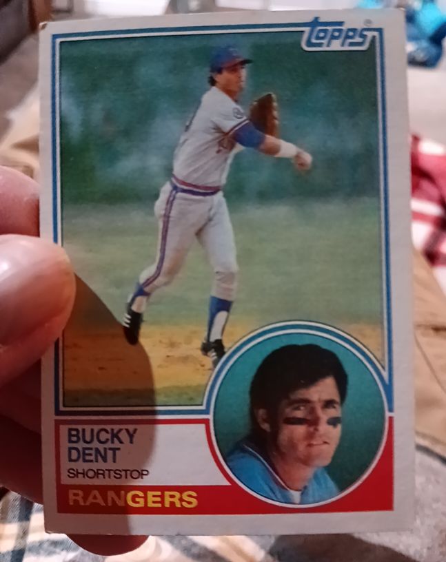 1983 Topps #565 Bucky Dent — front