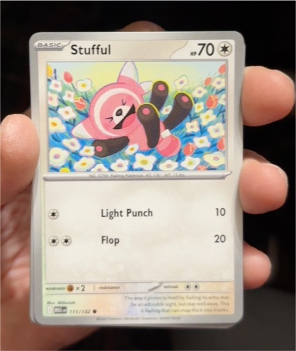2020 Pokemon Mega Evolution #111 Stufful — front