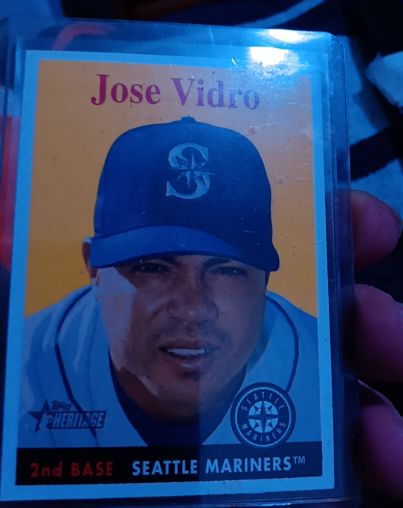 2007 Topps Heritage #149 Jose Vidro — front