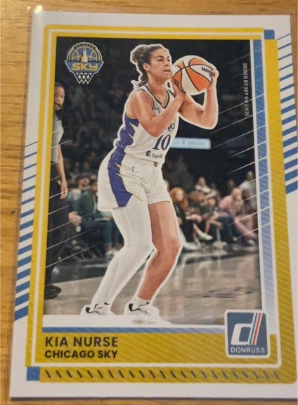 2025 Donruss WNBA #6 Kia Nurse — front