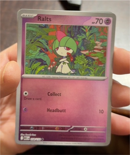 2022 Pokémon ME01: Mega Evolution #058 Ralts — front