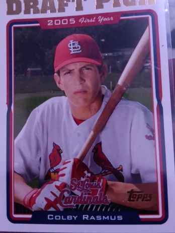2005 Topps Update #UH320 Colby Rasmus — front