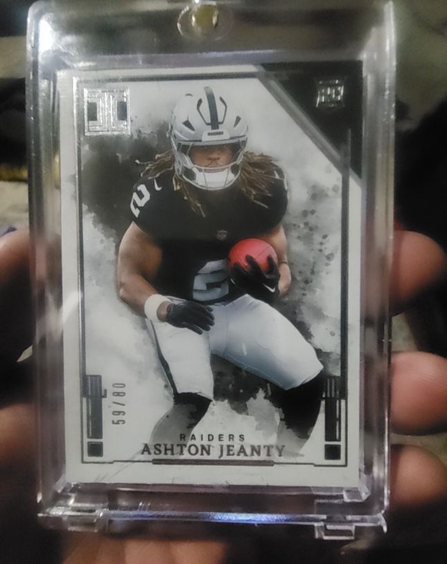 2025 Panini Impeccable #59 Ashton Jeanty — front