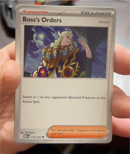 2020 Pokémon Mega Evolutions #114 Boss's Orders Ghetsis — front