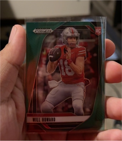 2024 Panini Prizm #RC Will Howard — front