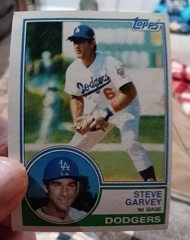 1983 Topps #610 Steve Garvey — front