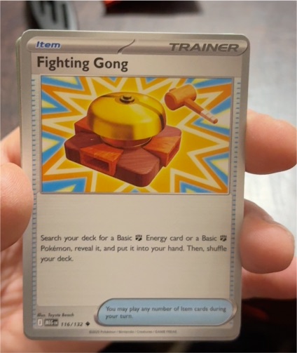 2020 Pokémon Mega Evolution #116 Fighting Gong — front
