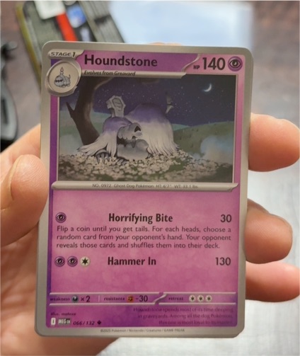 2023 Pokémon Mega Evolution #066 Houndstone — front